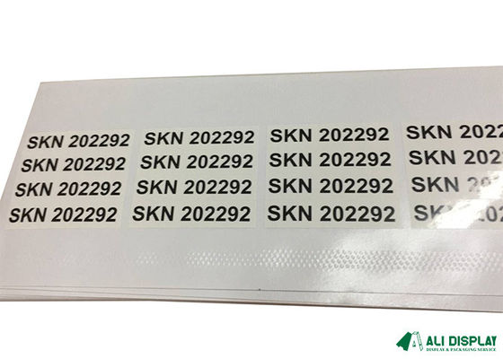 CDR-Stickers van de de Stickercmyk de Glanzende Zelfklevende Cirkel van het Rechthoek Zelfklevende Etiket