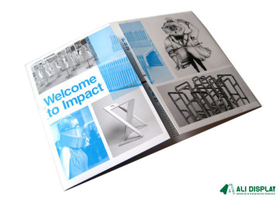 De glanzende 210mm Druk 120gsm Matte Advertisement Leaflet Sample van het Pocketboek